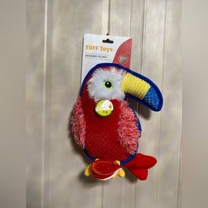 Jmle Tuff Toys Dog Toy    With  Clinker & Squeaker 9” Designs To Last